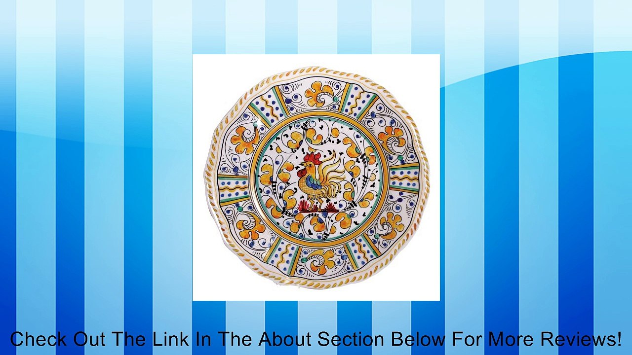 Yellow Rooster Le Cadeaux Melamine Dinnerware Review