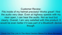 shark shklxh2 headset kits with microphone in helmet motorcycle, skiing (also fits 1/2 face helmets) Review