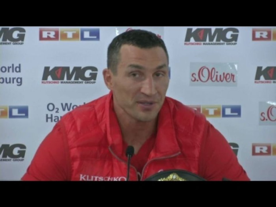 BOXE - LOURDS - Klitschko : «Je fais ça pour le plaisir»