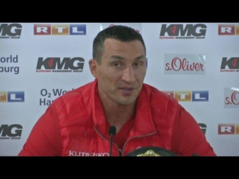 BOXE - LOURDS - Klitschko : «Je fais ça pour le plaisir»