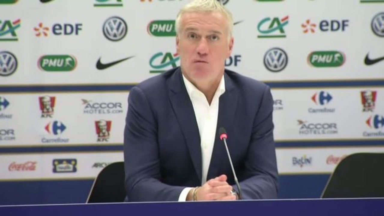 FOOT - BLEUS - Deschamps : «Beaucoup de bonnes choses»