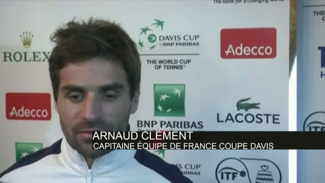 TENNIS - COUPE DAVIS - Clément : «Que de la bonne énergie»