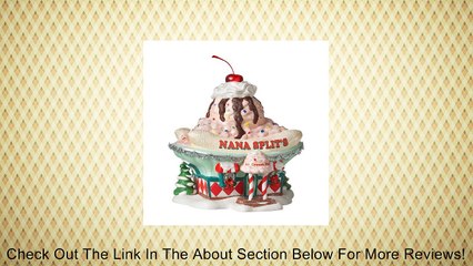 Department 56 North Pole Series Village Nana Split's Ice Cream Parlor Lit House, 7.87-Inch Review