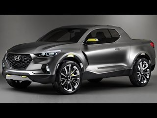 Hyundai HCD-15 Santa Cruz Compact Pickup Truck At Detroit 2015 VO drive