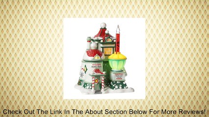Department 56 North Pole Series Village Pip and Pop's Bubble Works Lit House, 6.89-Inch Review
