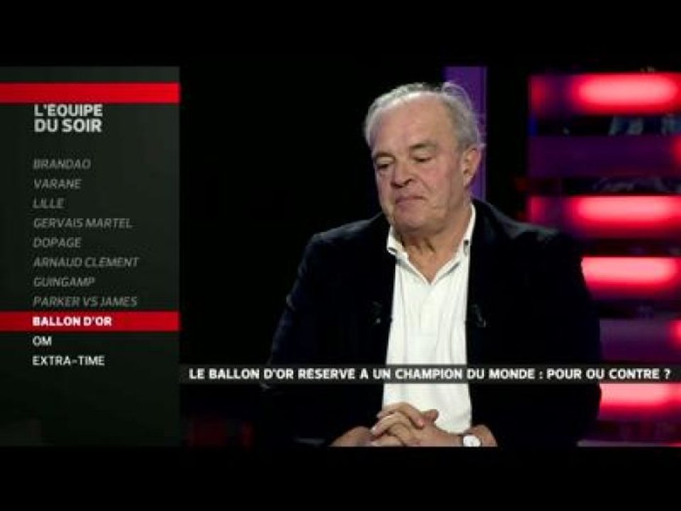 FOOT - EDS : Le Ballon d'or réservé à un champion du monde, pour ou contre ?