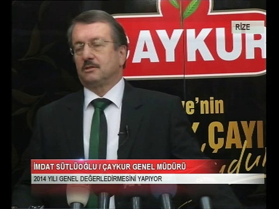 Çaykur Genel Müdürü İmdat Sütlüoğlu