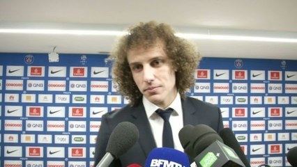 FOOT - L1 - PSG - David Luiz : «Ce n'est jamais facile»