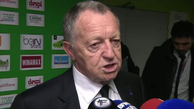 FOOT - L1 - OL - Aulas : «Ça faisait longtemps que Saint-Etienne n'arrivait pas à nous battre ici !»