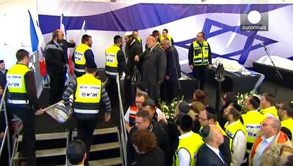 Trauer in Israel: Beisetzung der jüdischen Opfer der Pariser Supermarkt-Geiselnahme in Jerusalem