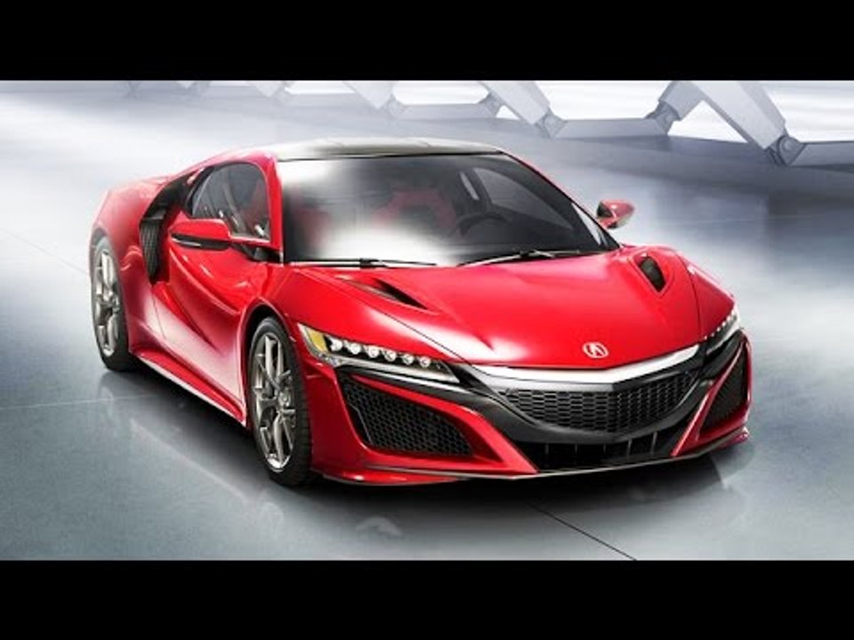 Honda Acura NSX Production Version At Detroit Motor Show 2015 !