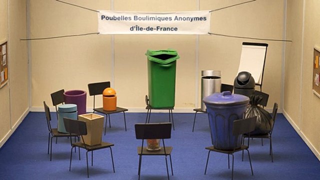 Ailleurs Exactement pour Conseil régional Ile-de-France - organisme public, Poubelles boulimiques anonymes - novembre 2013 - teaser