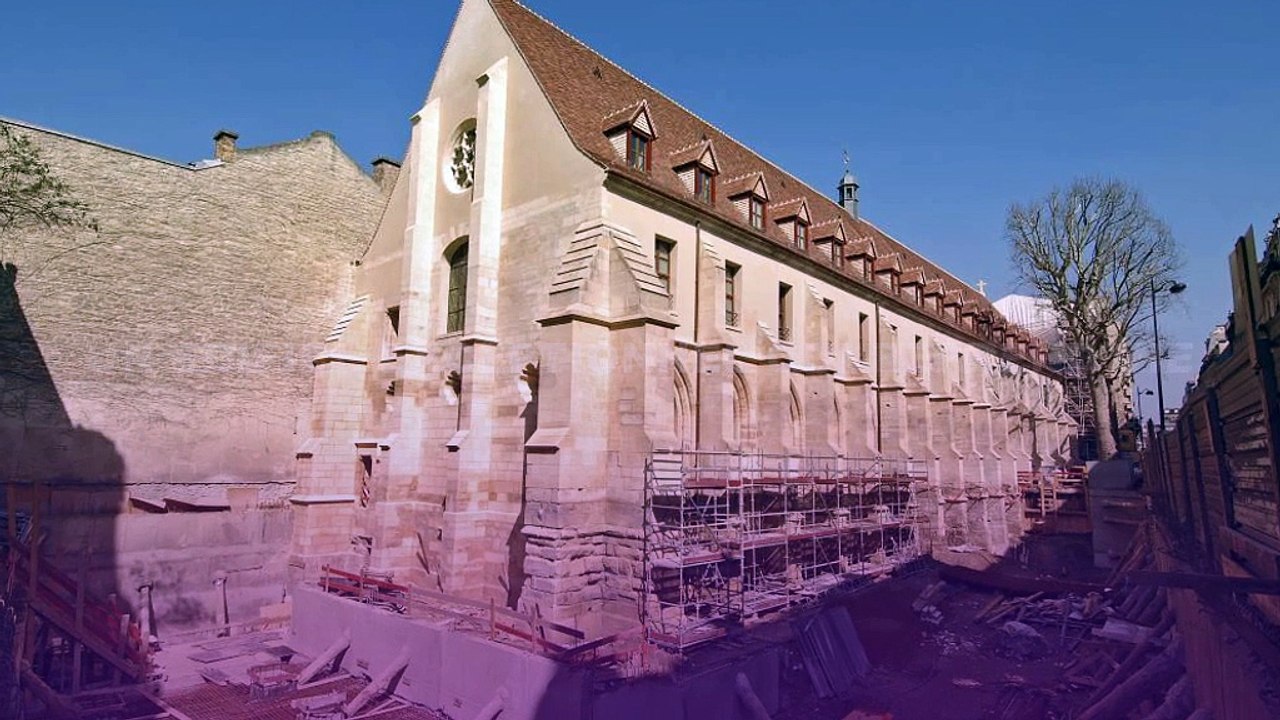 Collège des Bernardins - monuments - septembre 2008 - "Réhabilitation"