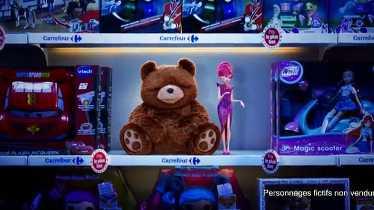Carrefour - supermarchés, hypermarchés, "Jouets Garantie prix le plus bas" - novembre 2012 - Ours et poupée
