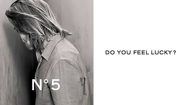 Chanel - parfum Chanel n°5, Why ?, avec Brad Pitt - octobre 2012 - teaser