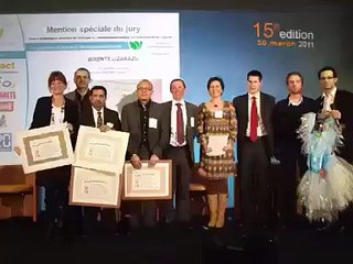 Actine Stratégies - agence, "Prix durables Actine Stratégies ss le parrainage du min. de l'écologie, du dév., des transp. et du log." - 2011