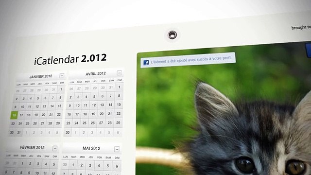 Business Lab - agence de communication, Voeux 2012, L'ICatlendar - janvier 2012