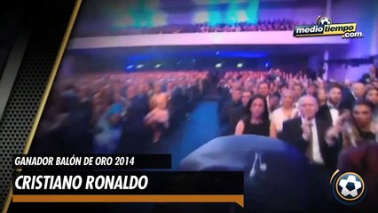 Cristiano Ronaldo ganó el Balón de Oro 2014