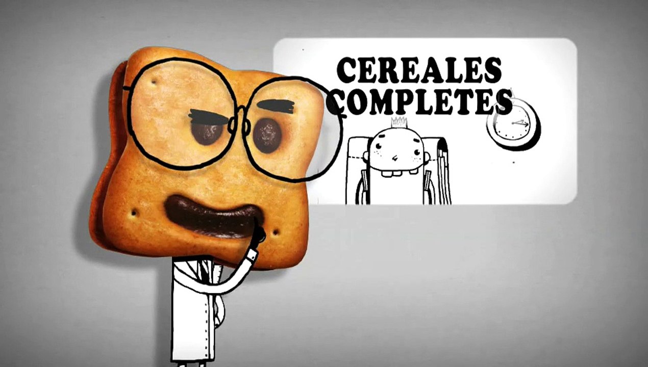 BN (United Biscuits) - biscuits BN - août 2009 - "La différence a du bon.", Céréales complètes