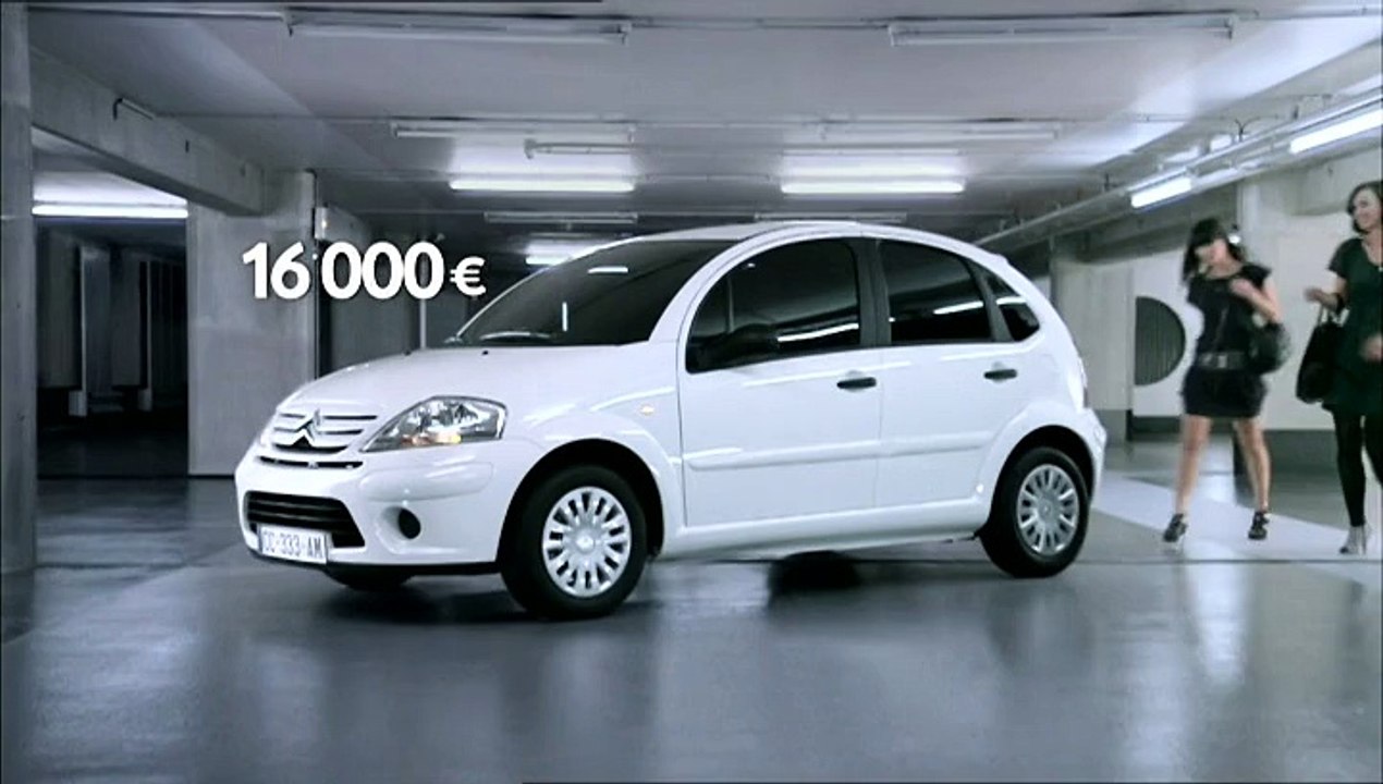 Citroën - voiture Citroën C3 - février 2009 - "Car Park","Shopping"