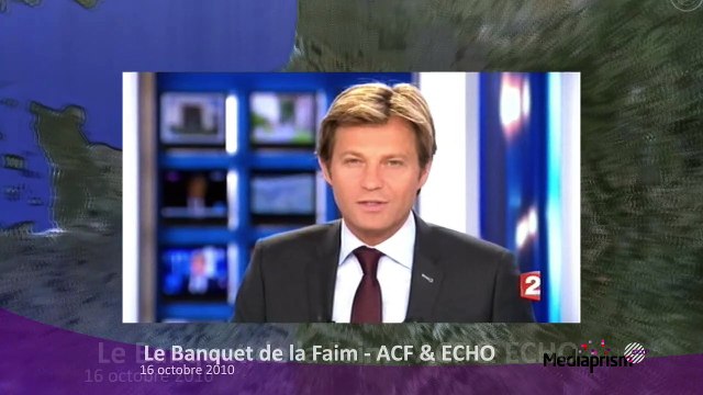 ACF (Action contre la Faim), ECHO (Aide humanitaire de la commission européenne) - ONG - octobre 2010 - Le Banquet de la Faim