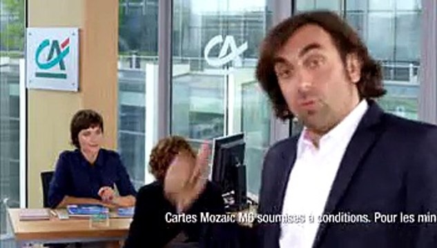 Crédit Agricole, M6 - carte de crédit co-brandée Mozaïc - octobre 2009 - André Manoukian , teaser 2