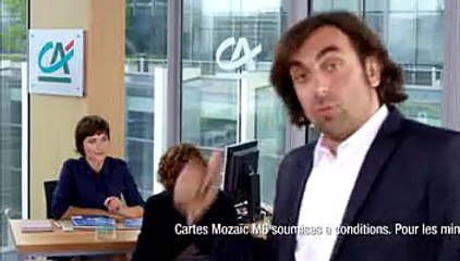Crédit Agricole, M6 - carte de crédit co-brandée Mozaïc - octobre 2009 - "André Manoukian", teaser 2