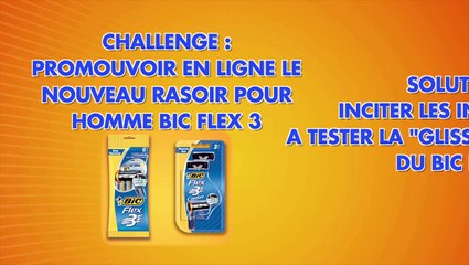 Bic - rasoir Bic Flex 3, "Bic Flex Experience, WTF ! Insane human curling" - avril 2011