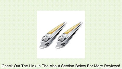 Oblique Mouth Design Finger Nail Clippers Cutter 2 Pcs Review