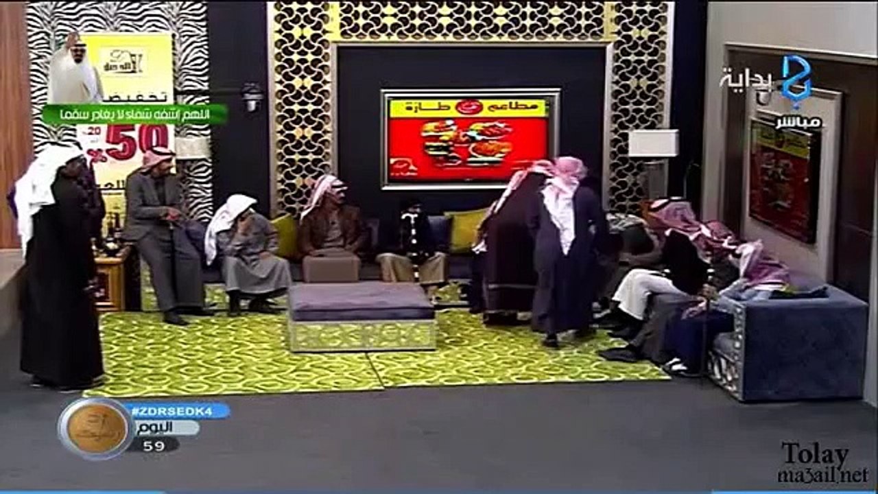 دخول وسلام جابر على أبنه حمد - ي 59 - زد رصيدك4