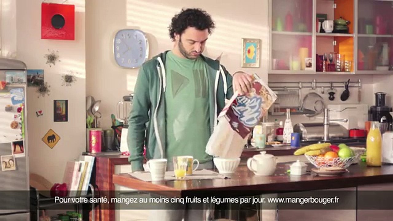 BETC pour Lu (Mondelez) - biscuits Belvita Petit Déjeuner, "ça change le petit déjeuner" - janvier 2014 - brut de céréales
