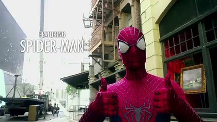 BETC Paris pour Evian (Danone) - eau minérale, "The amazing baby & me 2, avec Spiderman" - mai 2014 - making-of