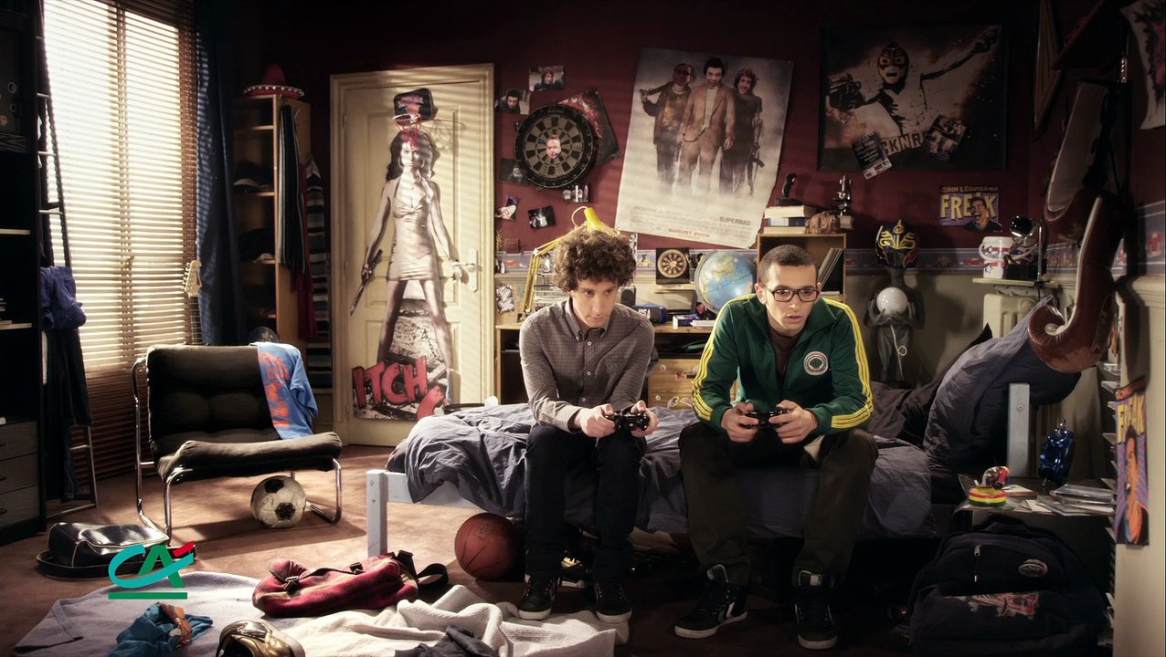 Crédit Agricole - banque, "Carte Mozaic M6, avec la série Soda, www.ca-mozaic.com/soda" - mai 2012 - Grande frite