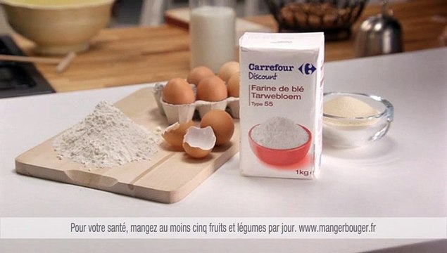 Carrefour - produits Carrefour Discount - mai 2009 - Les prix bas, c'est chez Carrefour et c'est tous les jours , 20s, Pierrette, farine