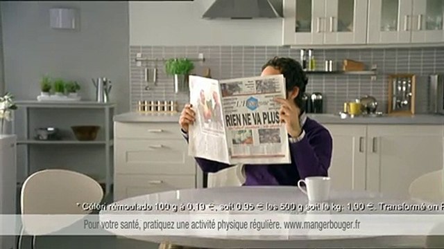 Carrefour - supermarché, hypermarché - septembre 2009 - Carrefour, le positif est de retour , les menus à 1 euro, le journal