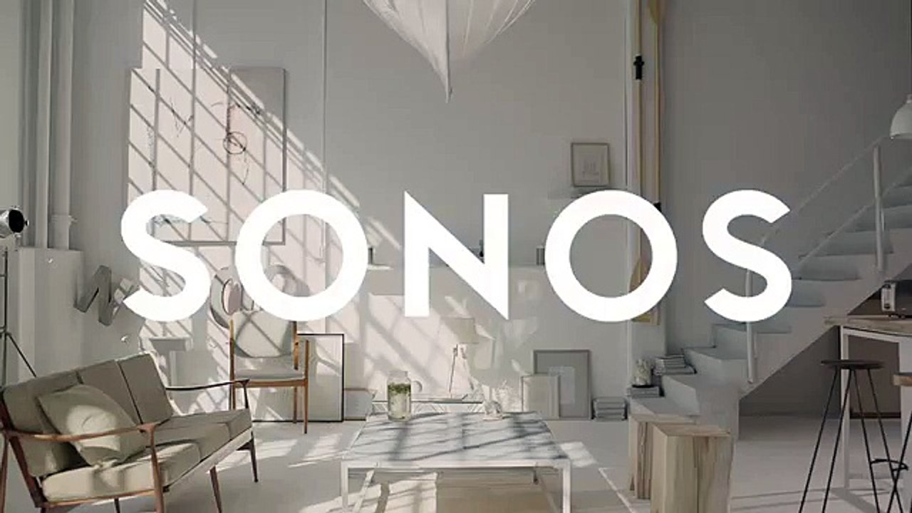 72 and Sunny pour Sonos - enceintes audio, «Music can transform your home» - octobre 2014 - animation pâte à modeler