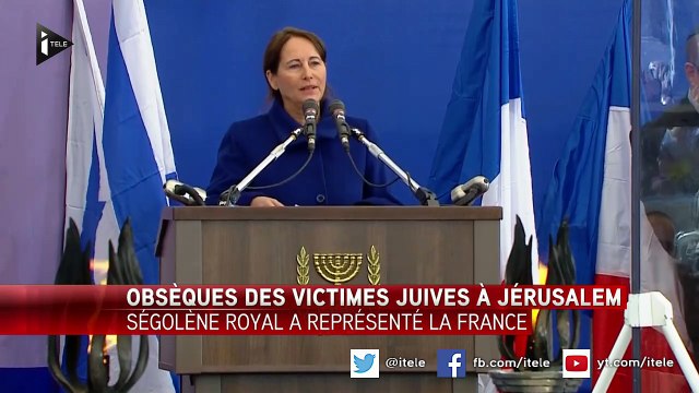 Ségolène Royal : Ils ont été tués parce que juifs