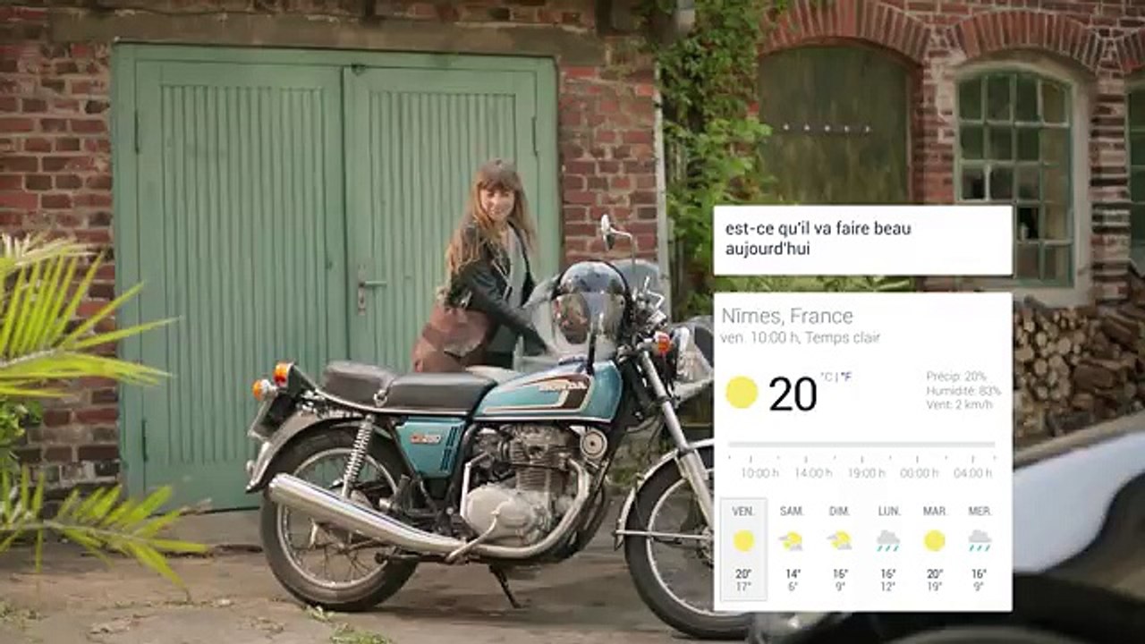 72 and Sunny Los Angeles pour Google - moteur de recherche, «Appli Google assistant vocal OK Google» - juin 2014