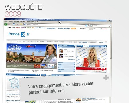 Croix-Rouge Française - organisme humanitaire - 2009 - Web Quête 09 , version longue