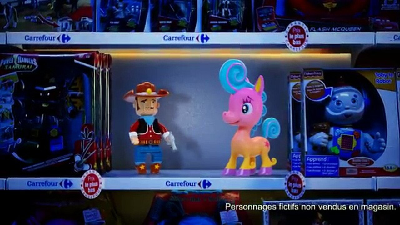 Carrefour - supermarchés, hypermarchés, "Jouets Garantie prix le plus bas" - novembre 2012 - Cowboy et poney
