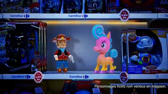 Carrefour - supermarchés, hypermarchés, Jouets Garantie prix le plus bas - novembre 2012 - Cowboy et poney