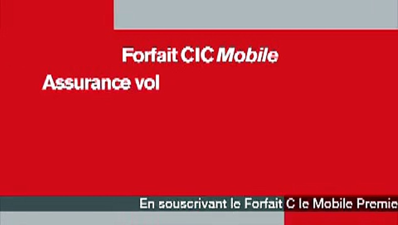 CIC - CIC Mobile - mars 2009 - "Parce que le monde bouge", "Prenez votre téléphone dans une banque", typographie