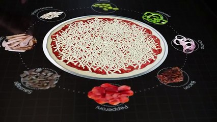 Chaotic Moon Studios pour Pizza Hut - pizzeria, "Interactive concept table" - mars 2014