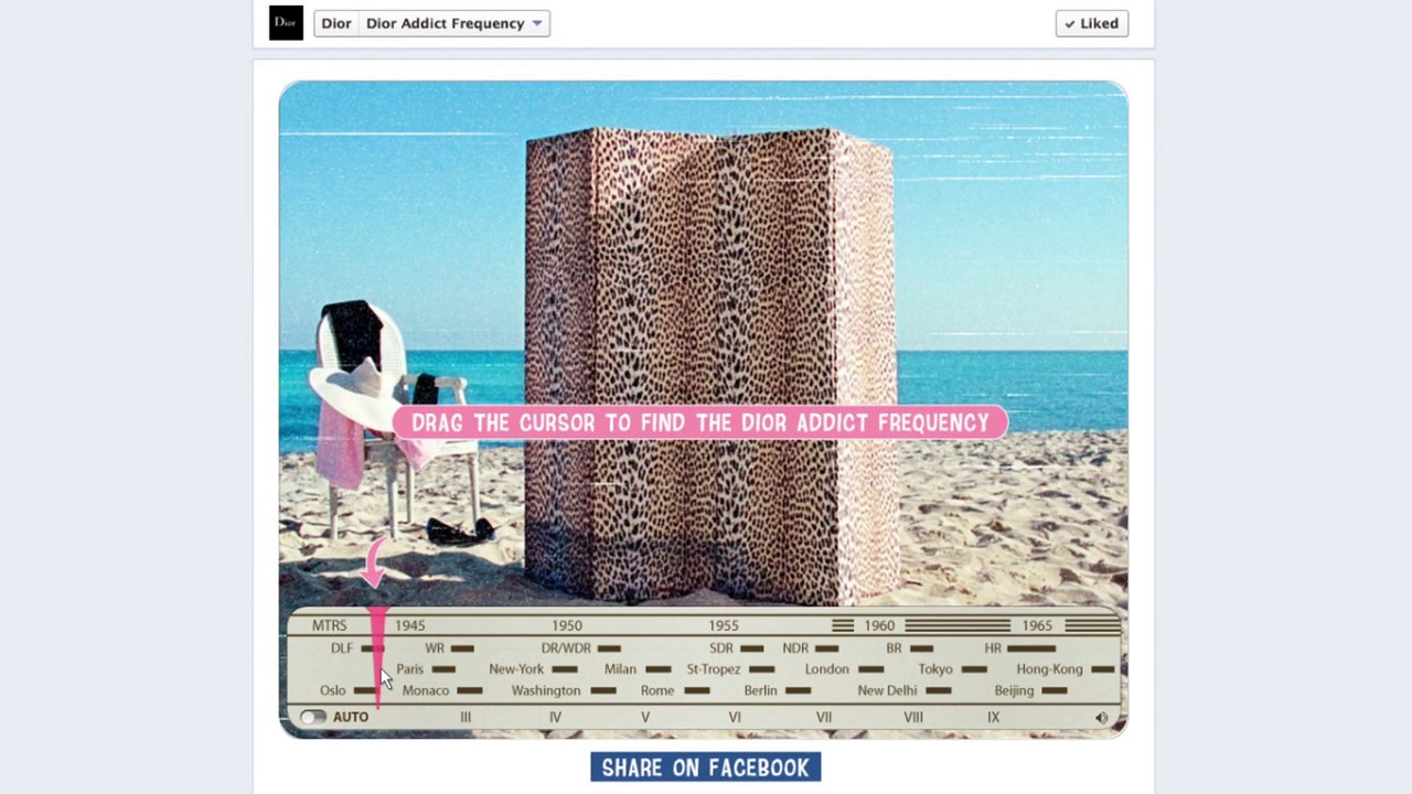 Dior Parfums - parfum, "Dior Addict, And Dior created Woman" - juin 2012