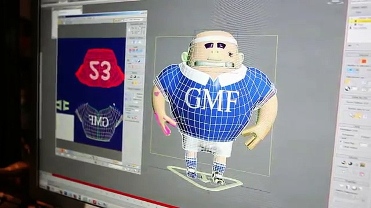 GMF - assurance, "Les Rugbymen, Les Champions GMF, www.leschampionsgmf.fr" - mai 2012 - making of