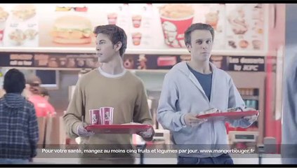 KFC - restauration rapide, "Double sweet and fire" - janvier 2012