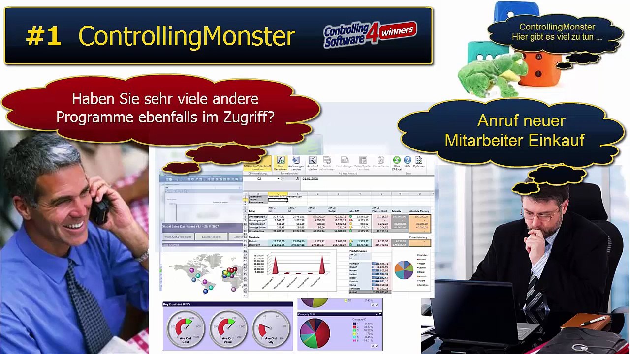 #1 Die Controlling Software ist viel zu langsam!