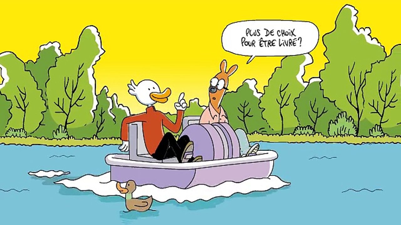 La Poste - distribution du courrier - mai 2011 - "Qu'est-ce qu'ils ont encore inventé à La Poste ?", "Pieuvre"