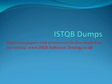 ISTQB Dumps - Sample Question Papers with Answers
