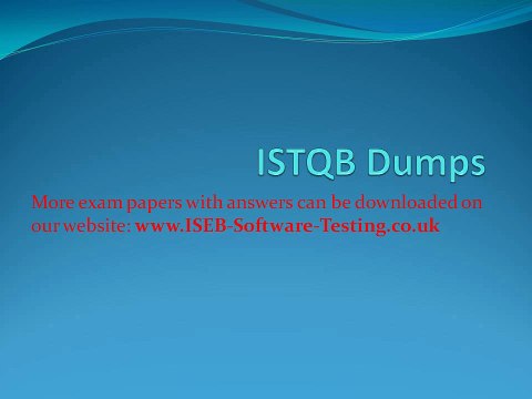 04. Practice Exam Paper - ISTQB Certified Tester - CTFL v4.0